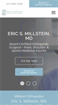 Mobile Screenshot of millsteinorthopedics.com